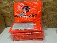 Giss oranje regenjas en broek maat m (5x) - afbeelding 4 van  7