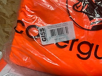 Giss oranje regenjas en broek maat m (5x) - afbeelding 6 van  7