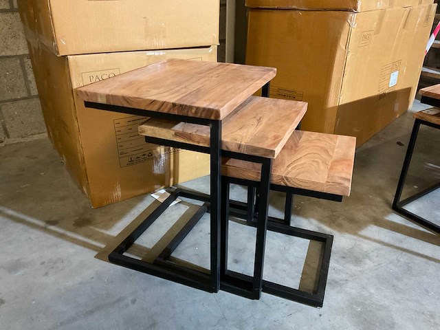 Giss salontafel set van 3 - afbeelding 6 van  9