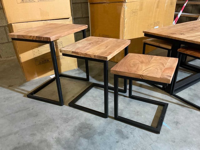 Giss salontafel set van 3 - afbeelding 7 van  9