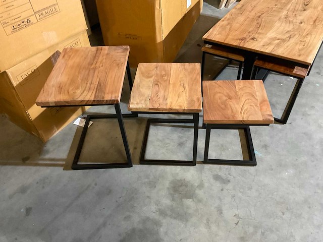 Giss salontafel set van 3 - afbeelding 8 van  9