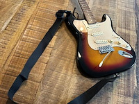 Gitaar, sunn fender, mustang, bruin - afbeelding 4 van  8