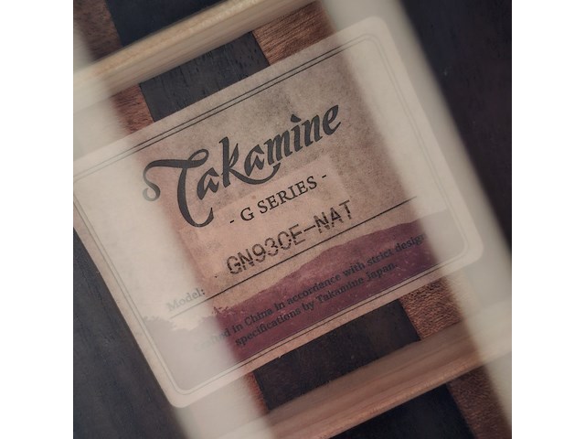 Gitaar, takamine, gn930e-nat g-series - afbeelding 14 van  18