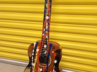 Gitaar, tonnie voorn, mixmedia, 2010 - afbeelding 1 van  6