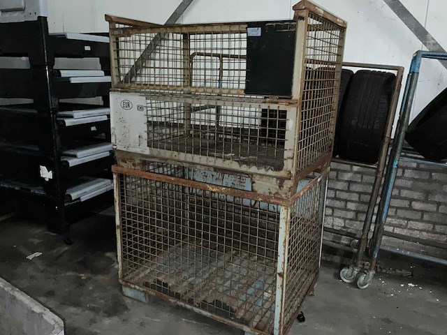 Gitterbox 80x120x100cm (3x) - afbeelding 1 van  5