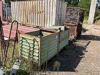Gitterbox en metalen bakken met kunststof blokken (3x) - afbeelding 2 van  10
