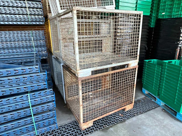 Gitterbox / gaascontainer 120x80x100cm (10x) - afbeelding 4 van  5