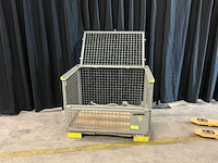 Gitterbox met anti diefstal beveiliging (4x) - afbeelding 1 van  4