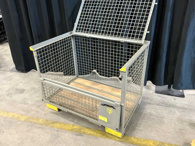 Gitterbox met anti diefstal beveiliging (4x) - afbeelding 2 van  4