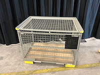 Gitterbox met anti diefstal beveiliging (4x) - afbeelding 3 van  4