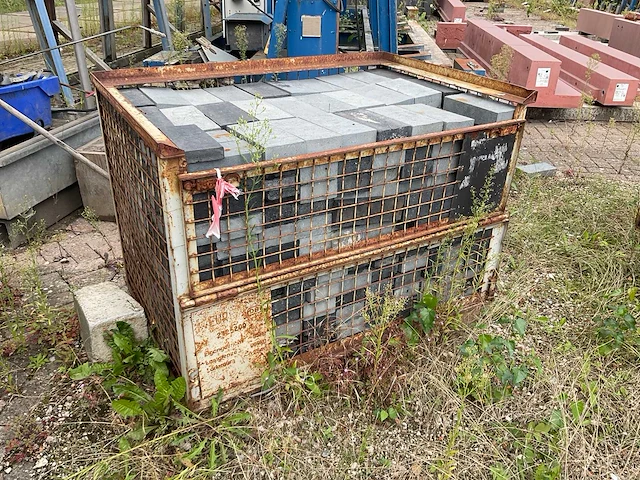 Gitterbox met kunststof blokken (3x) - afbeelding 3 van  8