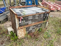 Gitterbox met kunststof blokken (3x) - afbeelding 3 van  8