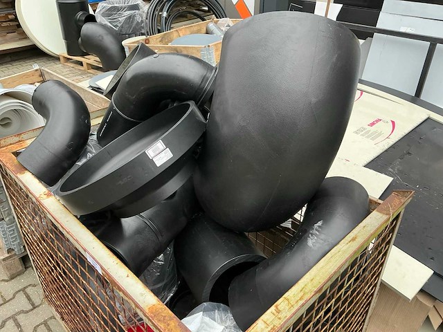 Gitterbox met kunststof bochten en moffen - afbeelding 2 van  2