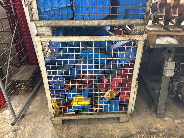 Gitterbox met magazijnbakken (5x) - afbeelding 3 van  5