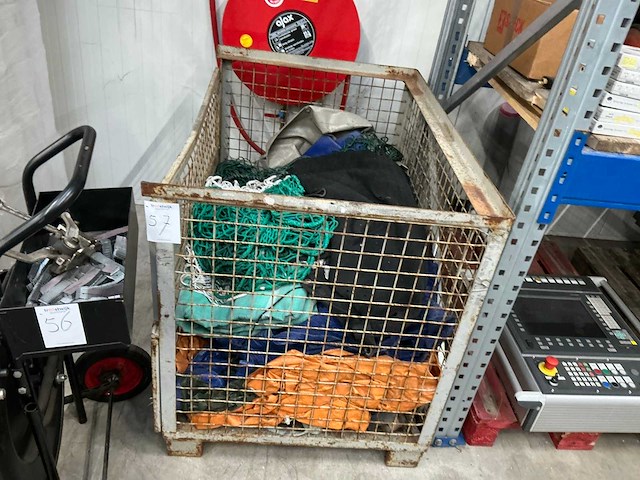 Gitterbox met netten en zeilen - afbeelding 2 van  5