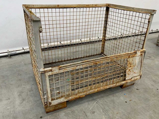 Gitterbox metaal 1250 x 970 x 840 mm (10x) - afbeelding 3 van  10