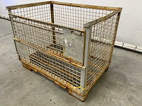 Gitterbox metaal 1250 x 970 x 840 mm (5x) - afbeelding 9 van  12