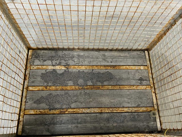 Gitterbox metaal 1250 x 970 x 840 mm (5x) - afbeelding 2 van  12