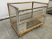 Gitterbox metaal 1250 x 970 x 840 mm (5x) - afbeelding 6 van  9