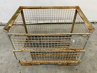 Gitterbox metaal 1250 x 970 x 840 mm (5x) - afbeelding 9 van  9