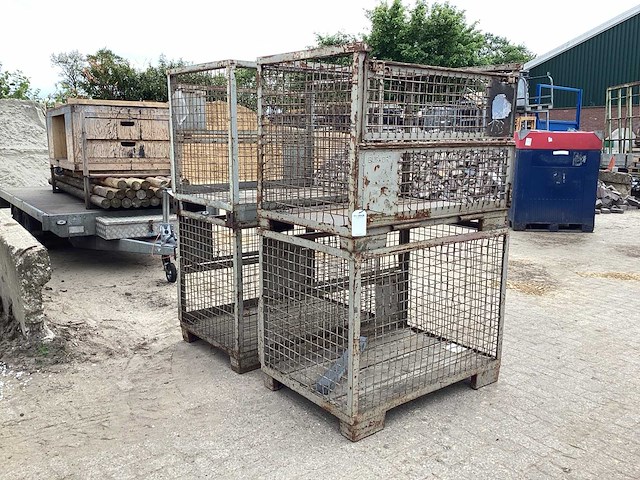 Gitterbox transportkist (4x) - afbeelding 2 van  5