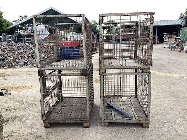 Gitterbox transportkist (4x) - afbeelding 3 van  5