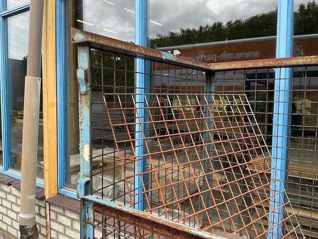 Gitterbox/gaascontainer 120x80x100 cm (4x) - afbeelding 8 van  11