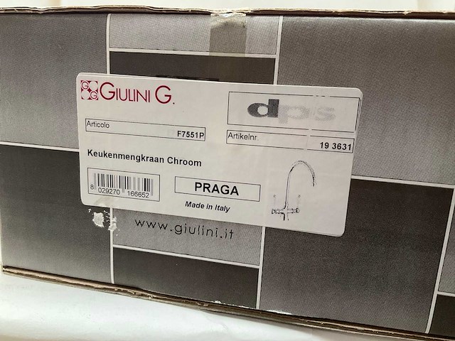 Giulini g - praga - keukenmenkraan nostalgisch - afbeelding 6 van  6