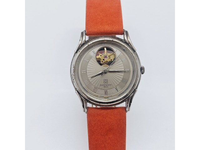 Givenchy copernic automatisch horloge met open heart - afbeelding 1 van  9