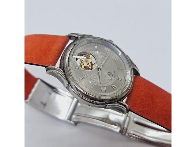 Givenchy copernic automatisch horloge met open heart - afbeelding 3 van  9