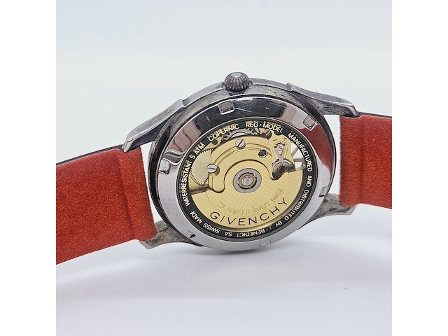 Givenchy copernic automatisch horloge met open heart - afbeelding 8 van  9