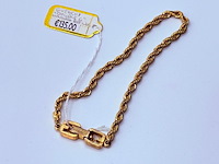 Givenchy ''double g'' goldplated momogram rope link armband - afbeelding 4 van  5