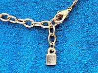 Givenchy goldplated 'diamond cross' pendant collier - afbeelding 7 van  7