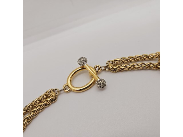 Givenchy goldplated dikke koningsketting - afbeelding 4 van  7