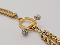 Givenchy goldplated dikke koningsketting - afbeelding 5 van  7