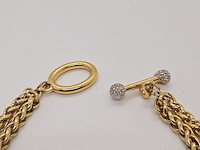 Givenchy goldplated dikke koningsketting - afbeelding 6 van  7