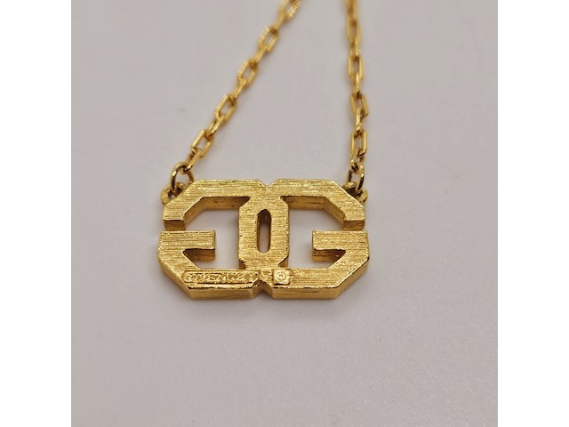 Givenchy goldplated double g collier - afbeelding 3 van  5