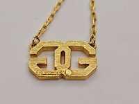 Givenchy goldplated double g collier - afbeelding 3 van  5