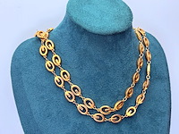 Givenchy goldplated monogram collier - afbeelding 1 van  6