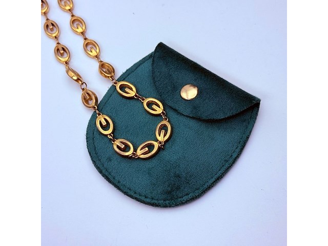 Givenchy goldplated monogram collier - afbeelding 3 van  6