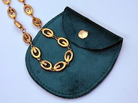 Givenchy goldplated monogram collier - afbeelding 3 van  6