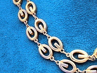 Givenchy goldplated monogram collier - afbeelding 4 van  6