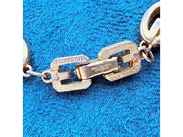 Givenchy goldplated monogram collier - afbeelding 6 van  6