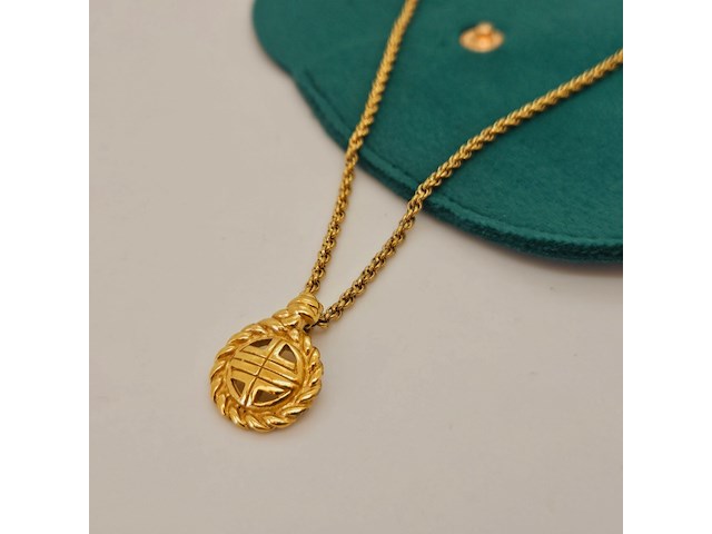 Givenchy goldplated pendant collier - afbeelding 1 van  6