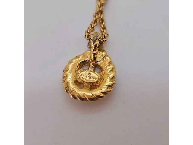 Givenchy goldplated pendant collier - afbeelding 3 van  6