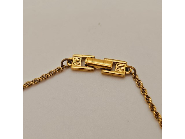 Givenchy goldplated pendant collier - afbeelding 5 van  6