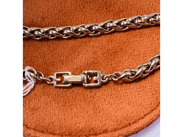 Givenchy paris goldplated foxtail gevlochten armband - unisex - afbeelding 3 van  4