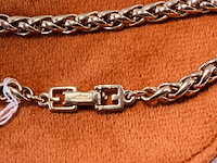 Givenchy paris goldplated foxtail gevlochten armband - unisex - afbeelding 3 van  4