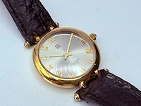 Givenchy paris griffe goldplated dameshorloge - afbeelding 4 van  8