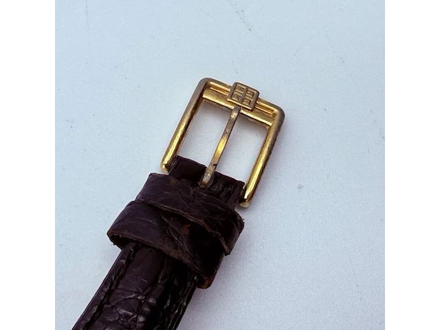 Givenchy paris griffe goldplated dameshorloge - afbeelding 8 van  8